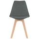 Трапезен комплект от 7 части, светлосив