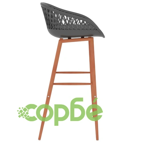 Бар комплект от 5 части, черно и сиво ➤ топ цена ➤ sorbe.bg