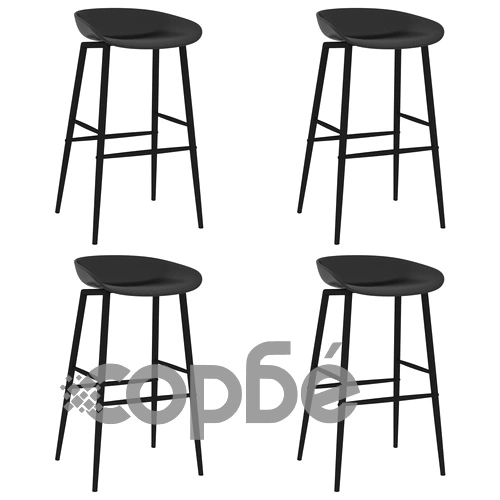 Бар комплект от 5 части, черен ➤ топ цена ➤ sorbe.bg