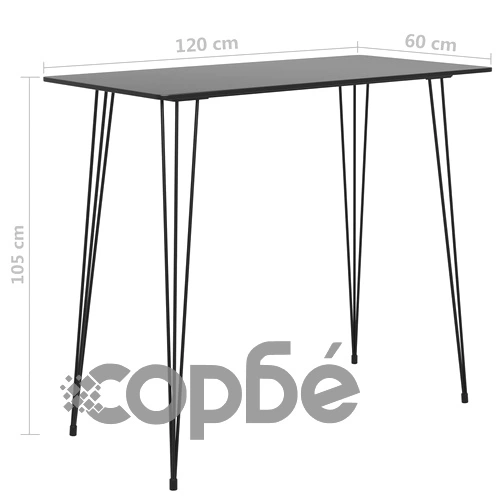 Бар комплект от 7 части, черно и бяло ➤ топ цена ➤ sorbe.bg