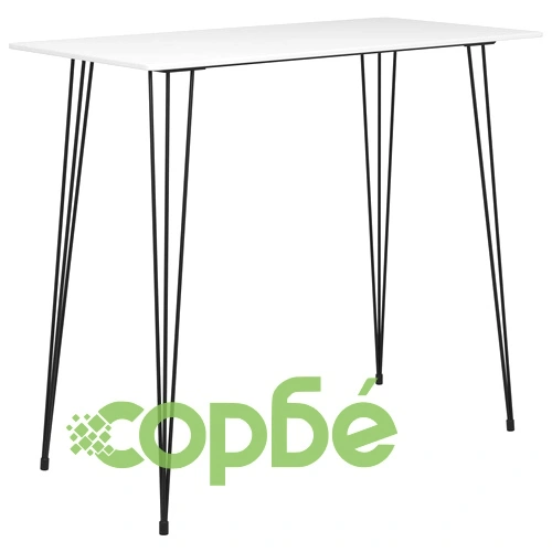 Бар комплект от 5 части, бял ➤ топ цена ➤ sorbe.bg