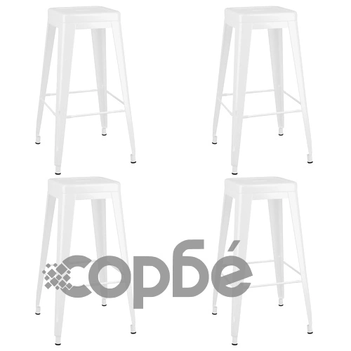 Бар комплект от 5 части, бял ➤ топ цена ➤ sorbe.bg