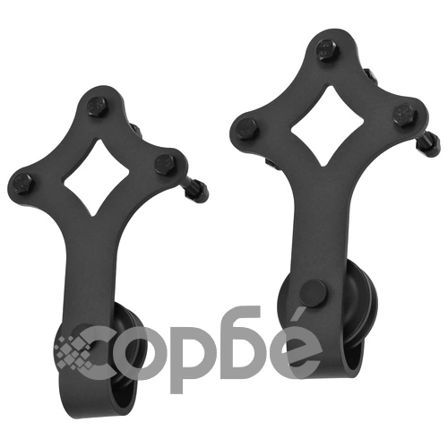 Плъзгаща врата с монтажни части, 80x210 см, борово дърво масив ➤ топ цена ➤ sorbe.bg