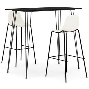 Бар комплект от 3 части, черен