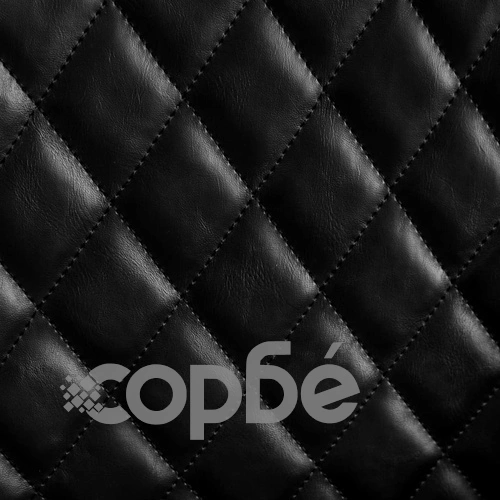 Трапезни столове, 4 бр, черни, изкуствена кожа ➤ топ цена ➤ sorbe.bg