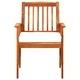 3058087  7 Piece Garden Dining Set with Cushions Solid Acacia Wood (45962+2x312129)