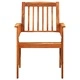 3058090  7 Piece Garden Dining Set with Cushions Solid Acacia Wood (45963+2x312129)