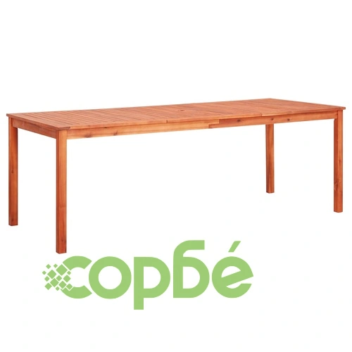 3058091  9 Piece Garden Dining Set with Cushions Solid Acacia Wood (45963+312128+2x312129) ➤ топ цена ➤ sorbe.bg
