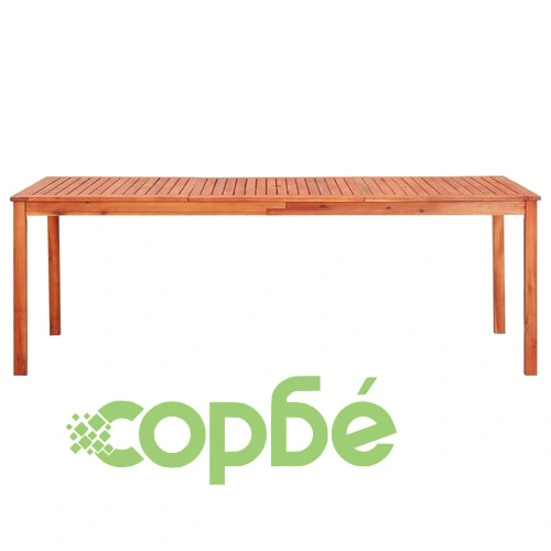 3058091  9 Piece Garden Dining Set with Cushions Solid Acacia Wood (45963+312128+2x312129) ➤ топ цена ➤ sorbe.bg