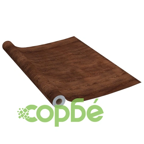 Самозалепващо фолио за мебели 2 бр тъмен дъб 500х90 см PVC ➤ топ цена ➤ sorbe.bg