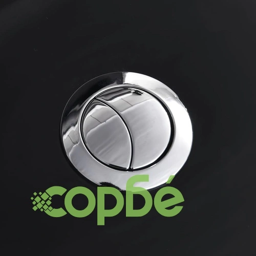 Керамичен моноблок тоалетна чиния кръгла долно оттичане черна ➤ топ цена ➤ sorbe.bg