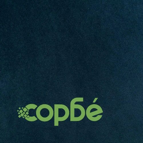 Трапезни столове, 4 бр, сини, кадифе ➤ топ цена ➤ sorbe.bg