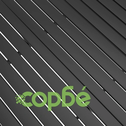 Градински трапезен комплект от 7 части, Textilene и стомана ➤ топ цена ➤ sorbe.bg