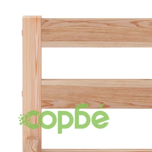 Рамка за легло с 2 чекмеджета, бор масив, 100x200 см ➤ топ цена ➤ sorbe.bg