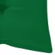 Пейка Батавия със зелено шалте, 120 см, тик масив