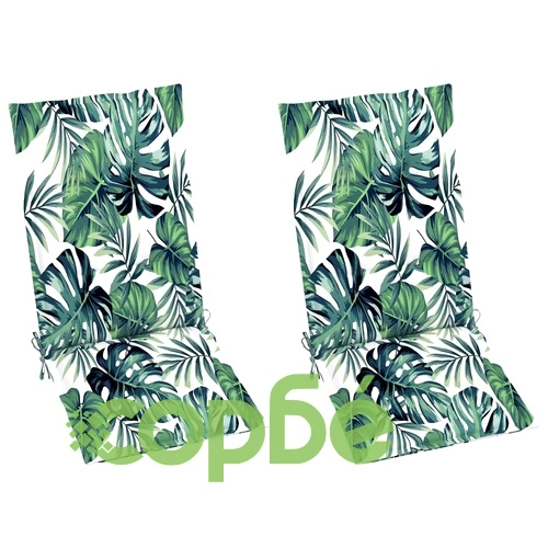 Люлеещ се стол с възглавници, сив, акациево дърво масив ➤ топ цена ➤ sorbe.bg