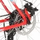 Планински велосипед 21 скорости 29 цола 48 см рамка червен