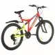 Планински велосипед, 21 скорости, 26 цола, 49 см, червен