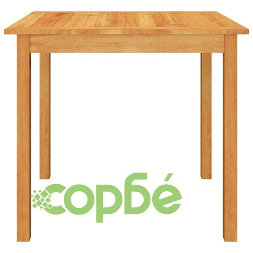 Градински трапезен комплект, 5 части, черен ➤ топ цена ➤ sorbe.bg