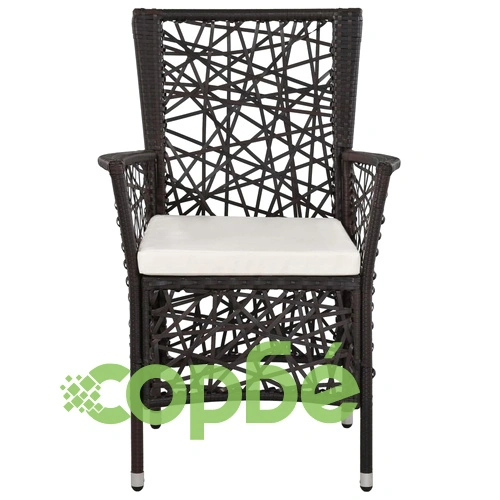 Градински трапезен комплект, 9 части, кафяв ➤ топ цена ➤ sorbe.bg