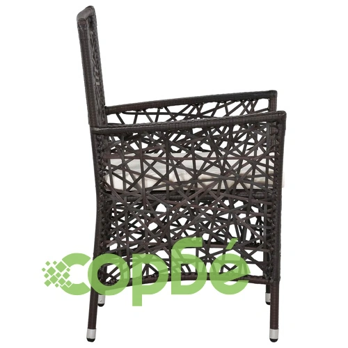 Градински трапезен комплект, 9 части, кафяв ➤ топ цена ➤ sorbe.bg