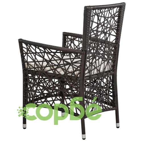 Градински трапезен комплект, 9 части, кафяв ➤ топ цена ➤ sorbe.bg