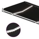 Ръчно прибиращ се сенник с LED, 450x350 см, антрацит