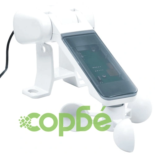 Автоматичен сенник LED сензор за вятър 450x300 см жълтобял ➤ топ цена ➤ sorbe.bg