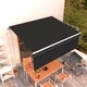 Автоматично прибиращ се сенник с щора, 4,5x3 м, антрацит 