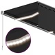 Ръчно прибиращ се сенник с щора и LED, 3,5x2,5 м, антрацит