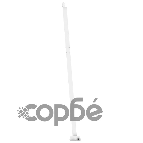 Ръчно прибиращ се сенник с LED, 500x300 см, антрацит ➤ топ цена ➤ sorbe.bg