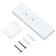 Автоматична тента с LED и сензор за вятър, 3x2,5 м, антрацит