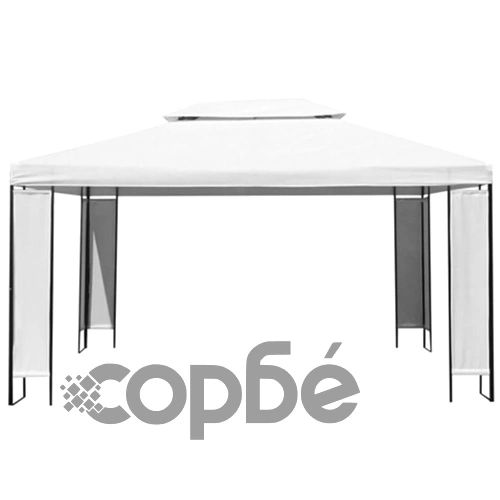Шатра с LED светещи стрингове, бяла, 3х4 м ➤ топ цена ➤ sorbe.bg