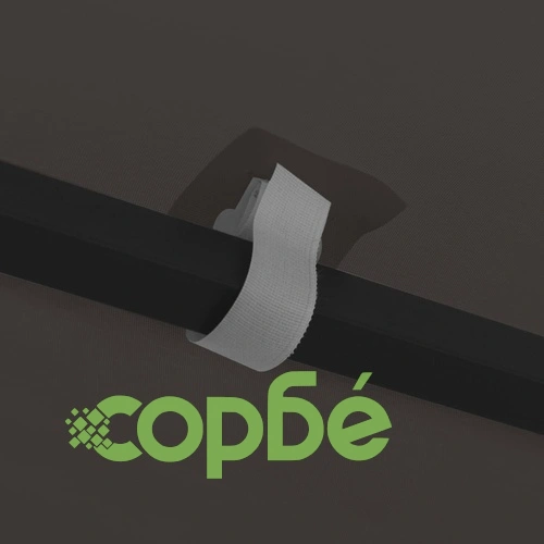 Шатра с LED светещи стрингове, 3х4 м, антрацит ➤ топ цена ➤ sorbe.bg