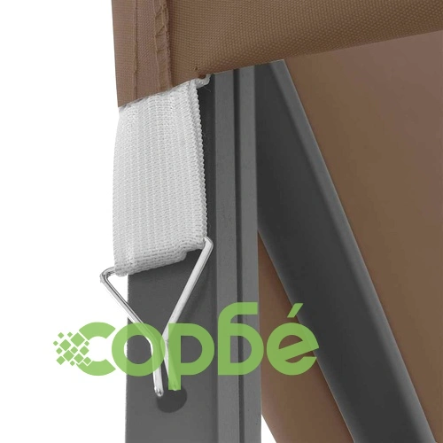 Шатра с LED светещи стрингове, 3х3 м, таупе ➤ топ цена ➤ sorbe.bg
