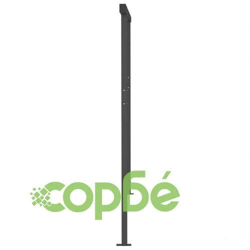Ръчно прибираща се тента с LED, 4x3,5 м, оранжево и кафяво ➤ топ цена ➤ sorbe.bg