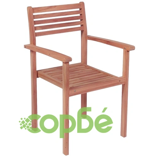 Стифиращи градински столове, 6 бр, тиково дърво масив ➤ топ цена ➤ sorbe.bg