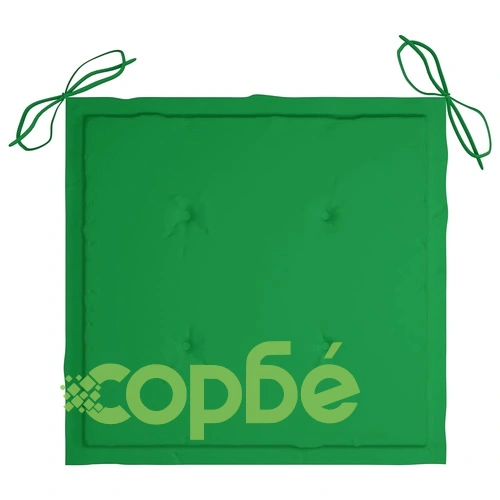 Стифиращи градински столове с възглавници 8 бр тик масив ➤ топ цена ➤ sorbe.bg