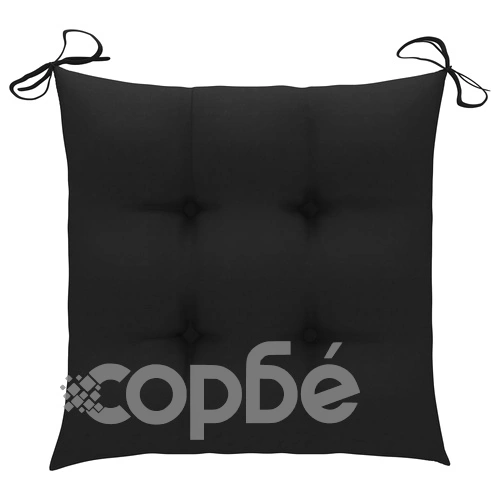 Градински столове, 6 бр, с възглавници, тиково дърво масив на топ цена от sorbe.bg Градински столове, 6 бр, с възглавници, тиково дърво масив ➤ топ цена ➤ sorbe.bg