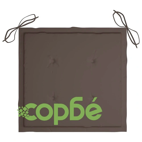 Стифиращи градински столове с възглавници 4 бр тик масив ➤ топ цена ➤ sorbe.bg
