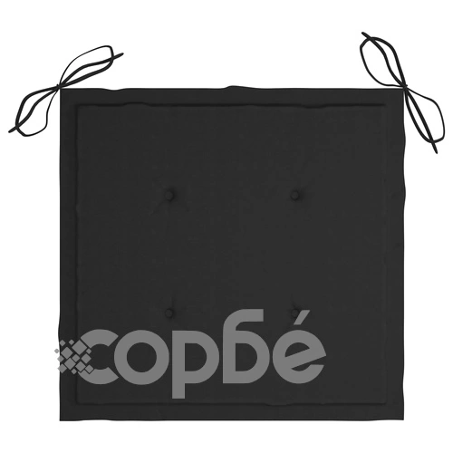 Стифиращи градински столове с възглавници 8 бр тик масив ➤ топ цена ➤ sorbe.bg
