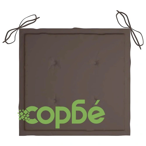 Стифиращи градински столове с възглавници, 6 бр, тик масив ➤ топ цена ➤ sorbe.bg