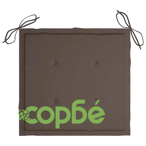 Стифиращи градински столове с възглавници, 8 бр, тик масив ➤ топ цена ➤ sorbe.bg