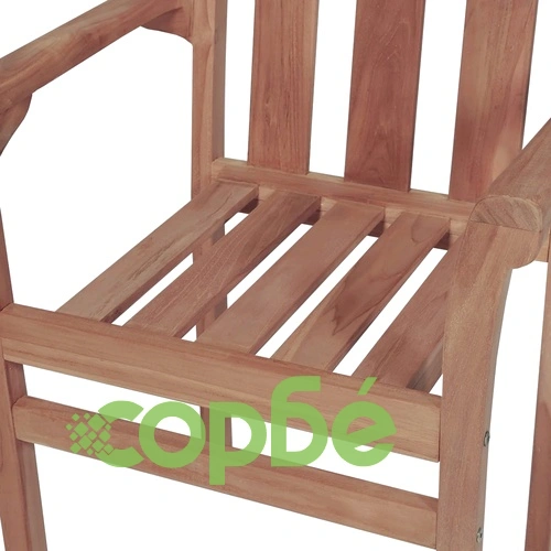 Стифиращи градински столове с възглавници, 8 бр, тик масив ➤ топ цена ➤ sorbe.bg