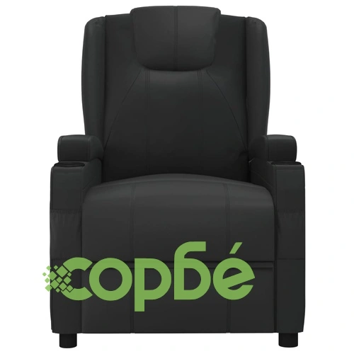 Електрически наклоняем стол, черен, изкуствена кожа ➤ топ цена ➤ sorbe.bg