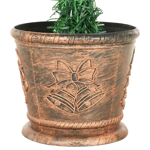 Изкуствена коледна елха с LED 90 см зелена ➤ топ цена ➤ sorbe.bg