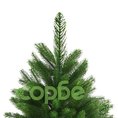 Изкуствена коледна елха с LED, 240 см, зелена ➤ топ цена ➤ sorbe.bg