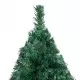 Изкуствена коледна елха с LED и топки, зелена, 150 см, PVC 