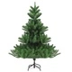 Изкуствена кавказка ела с LED и комплект топки зелена 210 см