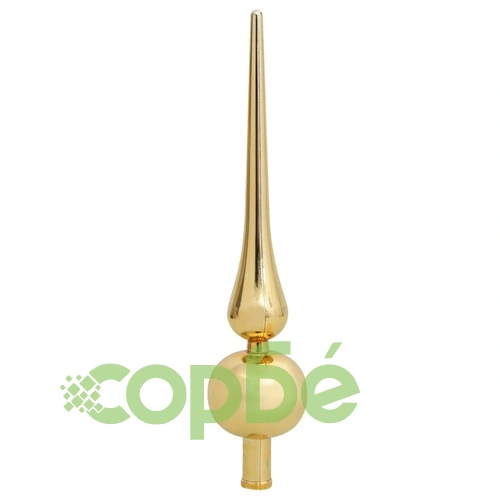 Тънка изкуствена коледна елха с LED и топки, зелена, 210 см ➤ топ цена ➤ sorbe.bg